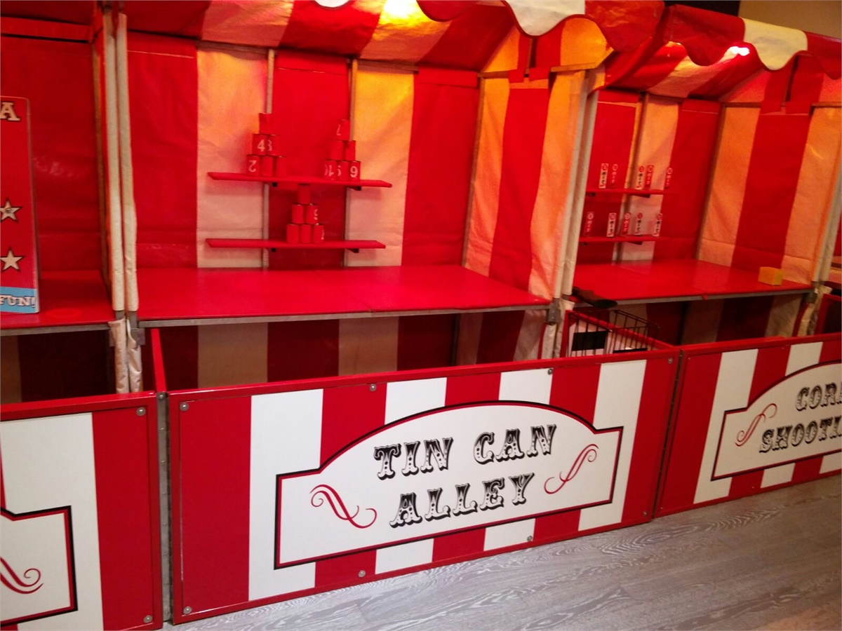 Tin Can Alley Side Stall Hire In Essex